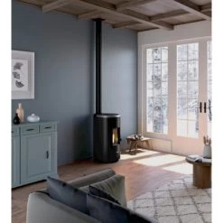 Freepoint Pelletofen Chrome 7 Stahl Titanium 2,5-7 KW EEK: A+ 5 Freepoint Pelletofen Chrome 7 Stahl Titanium 2,5-7 KW EEK: A+ -Hausheizung Geschäft 09 18472 CHROME7Titanium 2