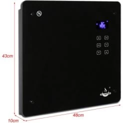 El Fuego Glaskonvektor 1000 W Schwarz 25 El Fuego Glaskonvektor 1000 W Schwarz -Hausheizung Geschäft 109955 2240 11