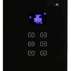 El Fuego Glaskonvektor 1000 W Schwarz 19 El Fuego Glaskonvektor 1000 W Schwarz -Hausheizung Geschäft 109955 2240 5