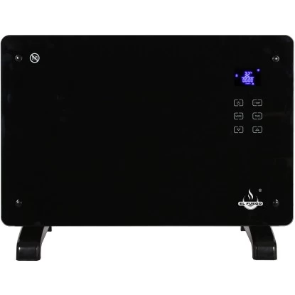 El Fuego Glaskonvektor 1500 W Schwarz 3 El Fuego Glaskonvektor 1500 W Schwarz – Bild 3