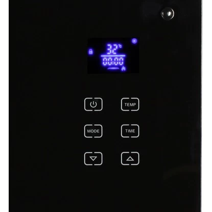 El Fuego Glaskonvektor 1500 W Schwarz 5 El Fuego Glaskonvektor 1500 W Schwarz – Bild 5