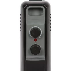 El Fuego Mobiler Elektro-Ölradiator 7 Rippen Schwarz -Hausheizung Geschäft 109966 2240 3