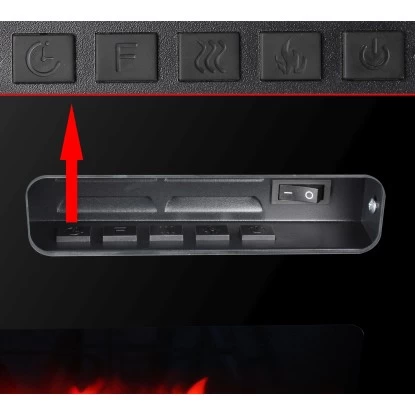 El Fuego Elektrokamin Bern 130 LED-Ambientelicht 900 - 1800 W 6 El Fuego Elektrokamin Bern 130 LED-Ambientelicht 900 - 1800 W – Bild 6