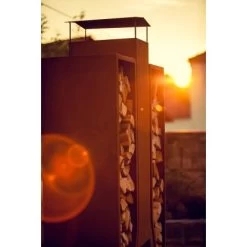 Ferrum Art Design Kaminofen Twin 1-0518 Rostbraun -Hausheizung Geschäft 1182757 3464 Kaminofen 7