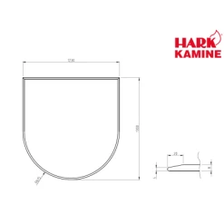 Hark Glasbodenplatte Groß Mit Facettenschliff 5 Hark Glasbodenplatte Groß Mit Facettenschliff -Hausheizung Geschäft 1679851 picture 4