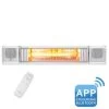 VASNER Appino BEATZZ Bluetooth Infrarot-Heizstrahler Mit Musik Box 2000 W Weiß