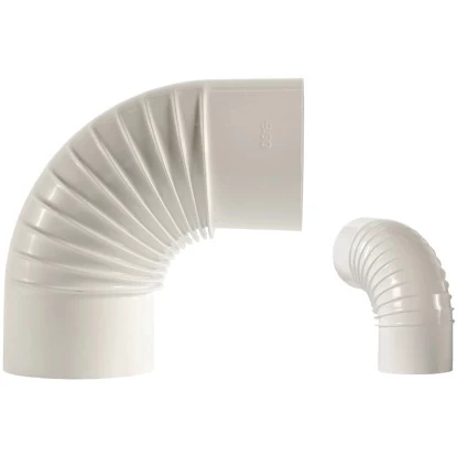 Bertrams Rippenbogen 90° Starr Ohne Putztür Emailliert Ø 110 Mm Weiß 1 Bertrams Rippenbogen 90° Starr Ohne Putztür Emailliert Ø 110 Mm Weiß