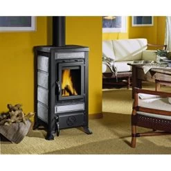 La Nordica Kaminofen Fulvia Kachel Naturstein 6 KW EEK: A+ -Hausheizung Geschäft 1 1009 3 fulvia serpentino