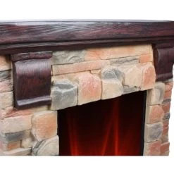 EL Fuego Elektrokamin Kitzbühel Stein Mit Heizung 1,8 KW 18 EL Fuego Elektrokamin Kitzbühel Stein Mit Heizung 1,8 KW -Hausheizung Geschäft 1 2240 AY0684 Detailfoto 3