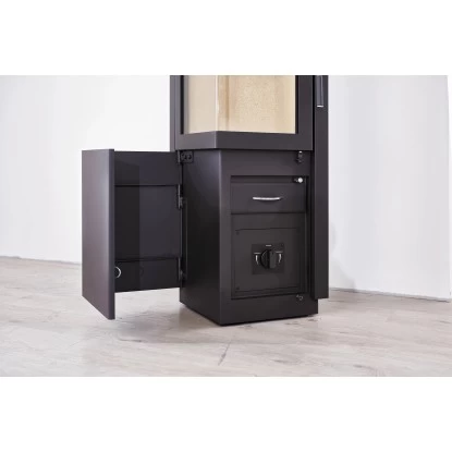 Hark Dauerbrand-Kaminofen Couper ST Inkl. Speicherstein & Automatik 6 KW EEK: A+ 4 Hark Dauerbrand-Kaminofen Couper ST Inkl. Speicherstein & Automatik 6 KW EEK: A+ – Bild 4