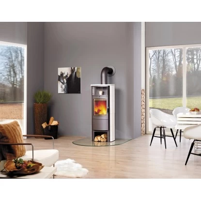 Hark Dauerbrand Kaminofen Opera-B Grande Cremeweiß 5 KW Mit Automatik EEK: A+ 3 Hark Dauerbrand Kaminofen Opera-B Grande Cremeweiß 5 KW Mit Automatik EEK: A+ – Bild 3