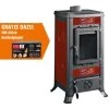 La Nordica Kaminofen Fulvia Kachel Bordeaux 6 KW EEK: A+