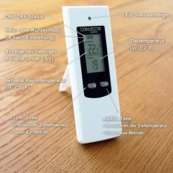 Convecto Control Funk-Raumthermostat-Set FRT 070 -Hausheizung Geschäft 243380 3652 4