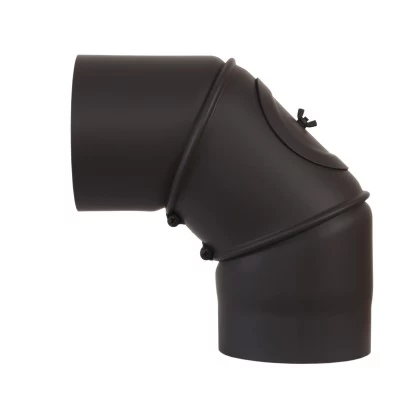 OBI Rauchrohrbogen 90° Ø 150 Mm Schwarz 2 OBI Rauchrohrbogen 90° Ø 150 Mm Schwarz – Bild 2