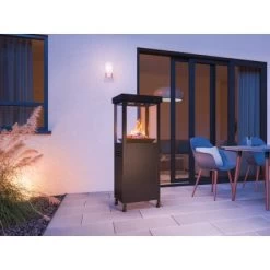 Gaskamin Ridera 6,5 KW Mit Panoramaglas Und Lava-Deko-Steinen -Hausheizung Geschäft 26602964 AB01 130820 RET01