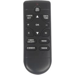 EL Fuego Elektrowandkamin Aarau Oval Schwarz 1,8 KW 28 EL Fuego Elektrowandkamin Aarau Oval Schwarz 1,8 KW -Hausheizung Geschäft 2 2240 AY0628 Detailfoto 3