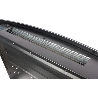 EL Fuego Elektrowandkamin Aarau Oval Schwarz 1,8 KW 8 EL Fuego Elektrowandkamin Aarau Oval Schwarz 1,8 KW – Bild 8