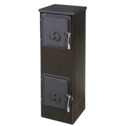 Thorma Dauerbrand-Kaminofen Kerpen Stahl Schwarz Emailliert 5 KW EEK:A