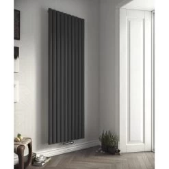 Ximax Raumheizkörper Fortuna Mittenanschluss 1800 X 584 Mm Anthrazit 1236 Watt -Hausheizung Geschäft 364310 2124 2