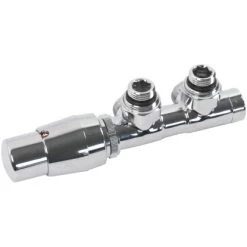 Ximax Heizungs-Installations-Zubehör Mittenanschlussgarnitur Twins Eck 15 Mm Chr