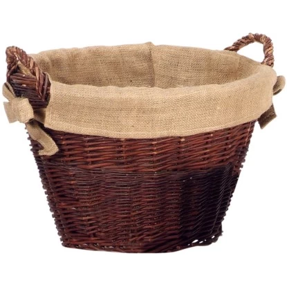 Firefix Kaminholzkorb Aus Weide Mit Jute Ø 45 Cm 1 Firefix Kaminholzkorb Aus Weide Mit Jute Ø 45 Cm