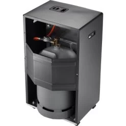 Rowi Gas-Heizofen EEK: A Blue Flame HGD1/2D 4,2 KW+Druckregler Schwarz -Hausheizung Geschäft 393771 2940 2