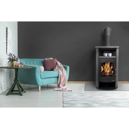 Accente Kaminofen Verona II 3.0 GTS Naturstein Grau 7,5 KW EEK: A 4 Accente Kaminofen Verona II 3.0 GTS Naturstein Grau 7,5 KW EEK: A – Bild 4