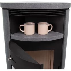 Accente Kaminofen Verona II 3.0 GTS Naturstein Grau 7,5 KW EEK: A 25 Accente Kaminofen Verona II 3.0 GTS Naturstein Grau 7,5 KW EEK: A -Hausheizung Geschäft 3987260 4975 7