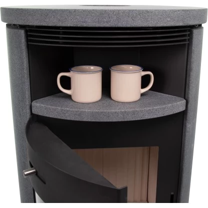 Accente Kaminofen Verona II 3.0 GTS Naturstein Grau 7,5 KW EEK: A 11 Accente Kaminofen Verona II 3.0 GTS Naturstein Grau 7,5 KW EEK: A – Bild 11