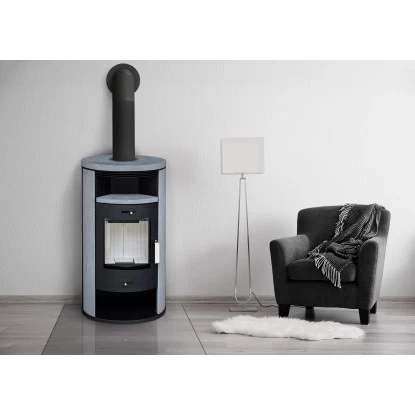 Accente Kaminofen Verona II 3.0 GTS Naturstein Grau 7,5 KW EEK: A 5 Accente Kaminofen Verona II 3.0 GTS Naturstein Grau 7,5 KW EEK: A – Bild 5