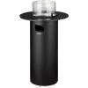 Enders Gas-Terrassenfeuer Nova Ø 36 Cm X 88 Cm Schwarz