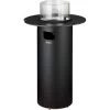 Enders Gas-Terrassenfeuer Nova Ø 36 Cm X 102 Cm Schwarz