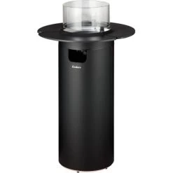 Enders Gas-Terrassenfeuer Nova Ø 36 Cm X 102 Cm Schwarz