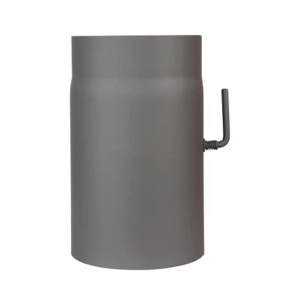 OBI Rauchrohr Mit Drosselklappe Ø 150 Mm Grau 1 OBI Rauchrohr Mit Drosselklappe Ø 150 Mm Grau