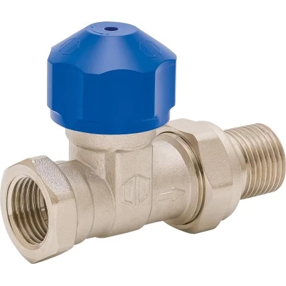 Thermostatventil Durchgangsform 21 Mm (R 1/2) X 18,6 Mm (RP 1/2) Chrom 1 Thermostatventil Durchgangsform 21 Mm (R 1/2) X 18,6 Mm (RP 1/2) Chrom