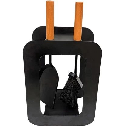 Firefix Kaminbesteck Stahl Klein 3-teilig 22,5 Cm X 15 Cm X 40 Cm 1 Firefix Kaminbesteck Stahl Klein 3-teilig 22,5 Cm X 15 Cm X 40 Cm