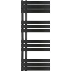 Badheizkörper Limburg 486W Schwarz 120x50 Cm