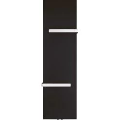 Badheizkörper Kerpen Mit Handtuchhalter 540W Schwarz 160x45 Cm