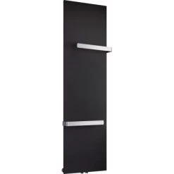 Badheizkörper Kerpen Mit Handtuchhalter 540W Schwarz 160x45 Cm -Hausheizung Geschäft 4048121195850 S02 240321 L