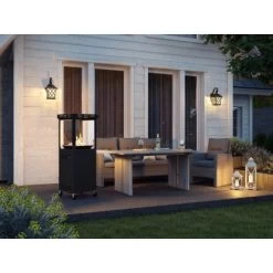 Gaskamin Ridera 6,5 KW Mit Panoramaglas Und Lava-Deko-Steinen -Hausheizung Geschäft 4048126602964 AB04 310820