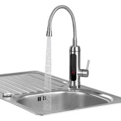 Maxxmee Warm Und Kaltwasserarmatur Mit Integrierter Heizspirale Edelstahl 3600 W 18 Maxxmee Warm Und Kaltwasserarmatur Mit Integrierter Heizspirale Edelstahl 3600 W -Hausheizung Geschäft 4052926049744 4257 05 A