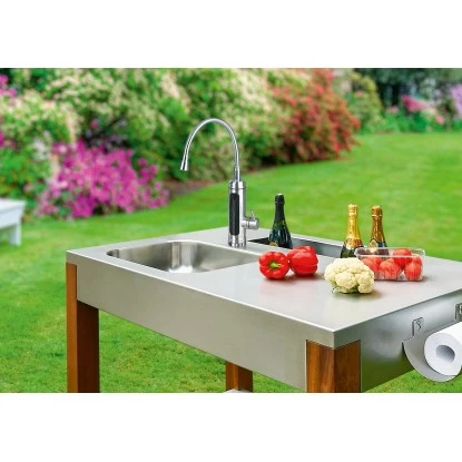 Maxxmee Warm Und Kaltwasserarmatur Mit Integrierter Heizspirale Edelstahl 3600 W 9 Maxxmee Warm Und Kaltwasserarmatur Mit Integrierter Heizspirale Edelstahl 3600 W – Bild 9