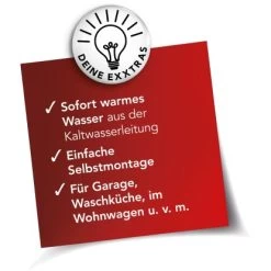 Maxxmee Warm Und Kaltwasserarmatur Mit Integrierter Heizspirale Edelstahl 3600 W 24 Maxxmee Warm Und Kaltwasserarmatur Mit Integrierter Heizspirale Edelstahl 3600 W -Hausheizung Geschäft 4052926049744 4257 12 AI