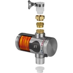 Maxxmee Edelstahl-Durchlauferhitzer Kompakt 3600 W -Hausheizung Geschäft 4052926052515 4257 6