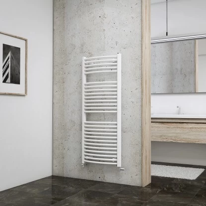 Schulte ExpressPlus Design-Heizkörper München Rund HxB 121,5 X 50 Cm 580 W 2 Schulte ExpressPlus Design-Heizkörper München Rund HxB 121,5 X 50 Cm 580 W – Bild 2