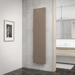 Schulte Design-Heizkörper New York Mit Mittenanschluss 771 W Café Braun