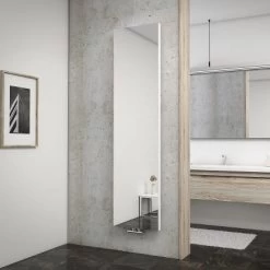 Schulte Design-Heizkörper New York Spiegel Weiß HxB 180,6x45,6 Cm 688 W