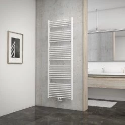 Schulte Design-Heizkoerper Turbo Mittenanschluss Mit 849 W Leistung In Alpinweis