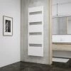 Schulte Design-Heizkörper Turin Alpinweiß 600 W HxB 170,3x50,5 Cm
