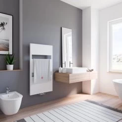 Schulte Design-Heizkörper Turin Alpinweiß 114,3 X 50,5 Cm Anschluss Unten 391 W